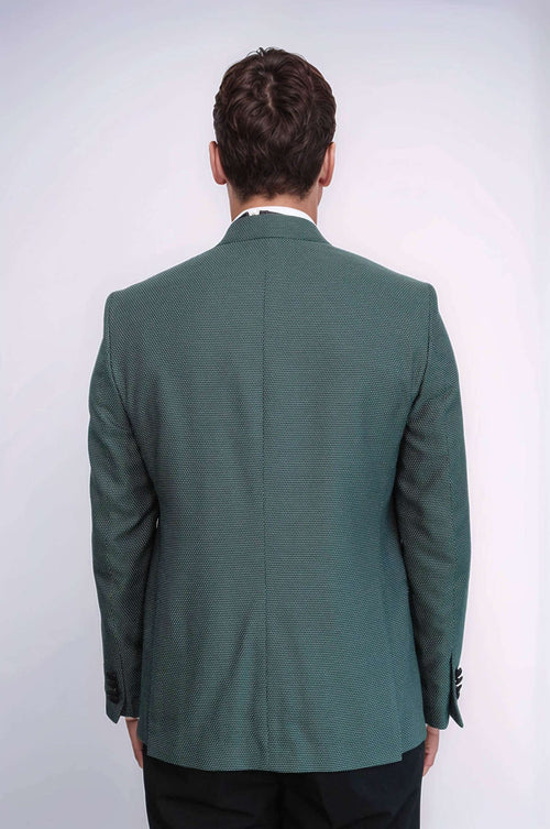 Green Removable Lapel Tuxedo | Wessi