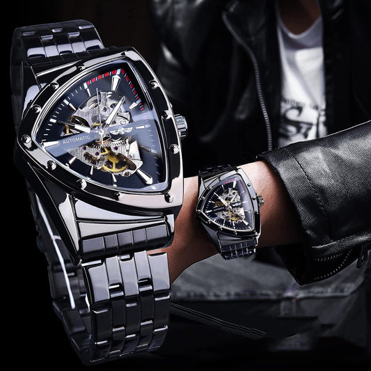 Men's Fashion Hollow Mechanical Watch