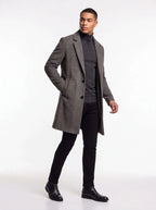 Men's Wool Coat Men 2023 Winter New Style Fashion Koala Sydney 