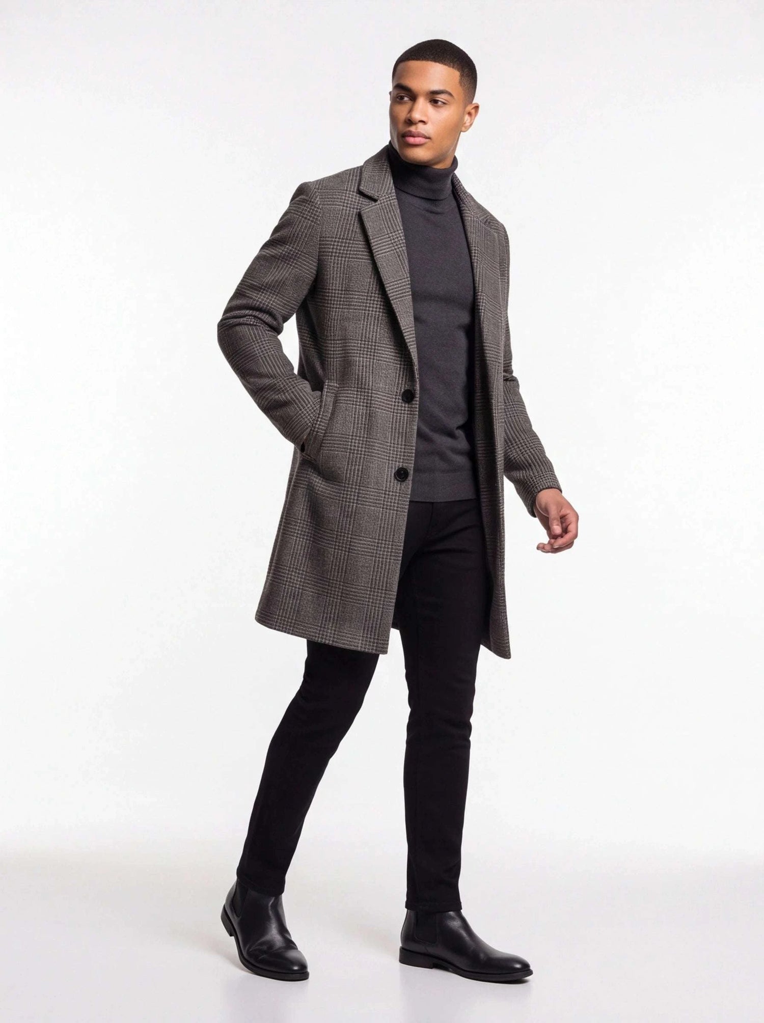 Men's Wool Coat Men 2023 Winter New Style Fashion Koala Sydney 