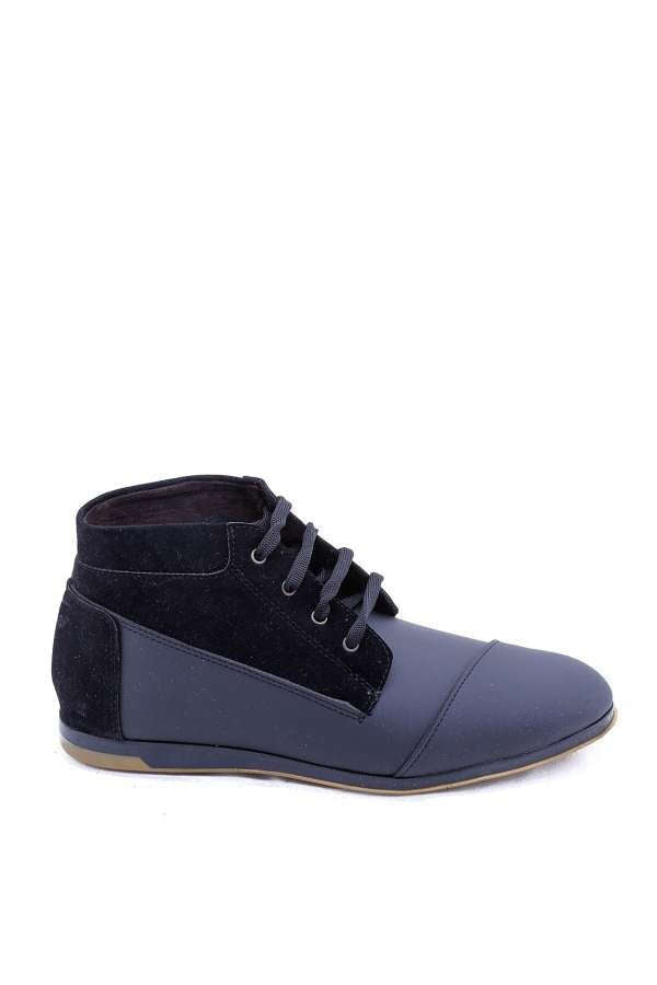 Leather Black Boot - Wessi