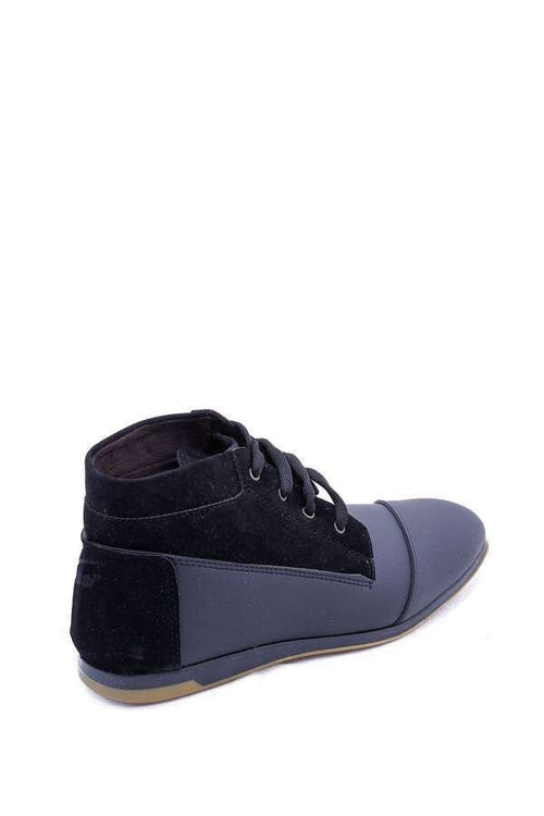 Leather Black Boot - Wessi
