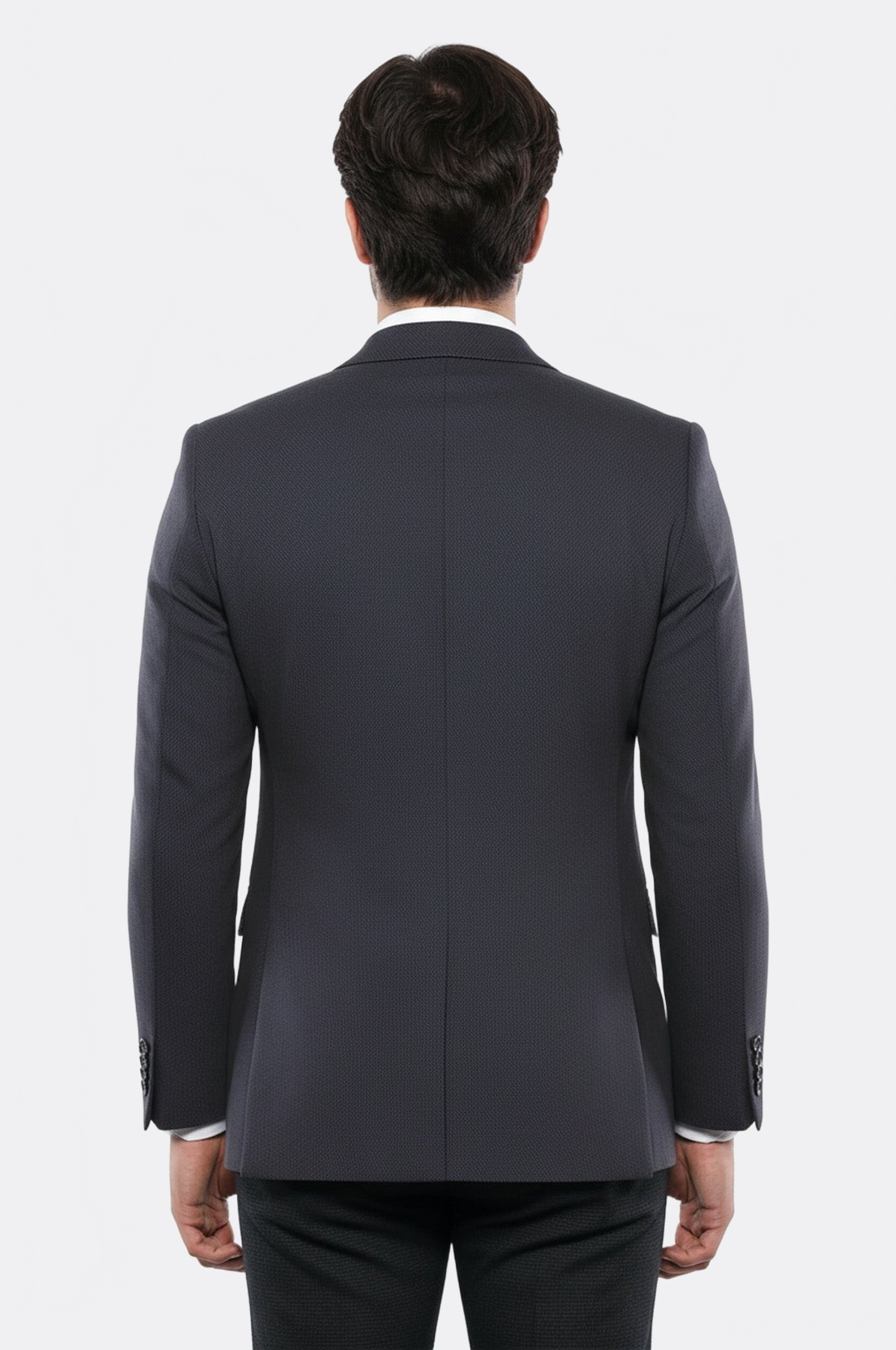 Pocket Flap Rigging Velvet Grey Jacket-Wessi