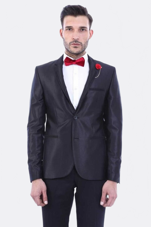 2-Piece Black Tuxedo | Wessi