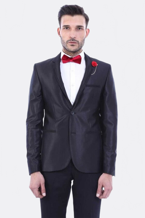 2-Piece Black Tuxedo | Wessi
