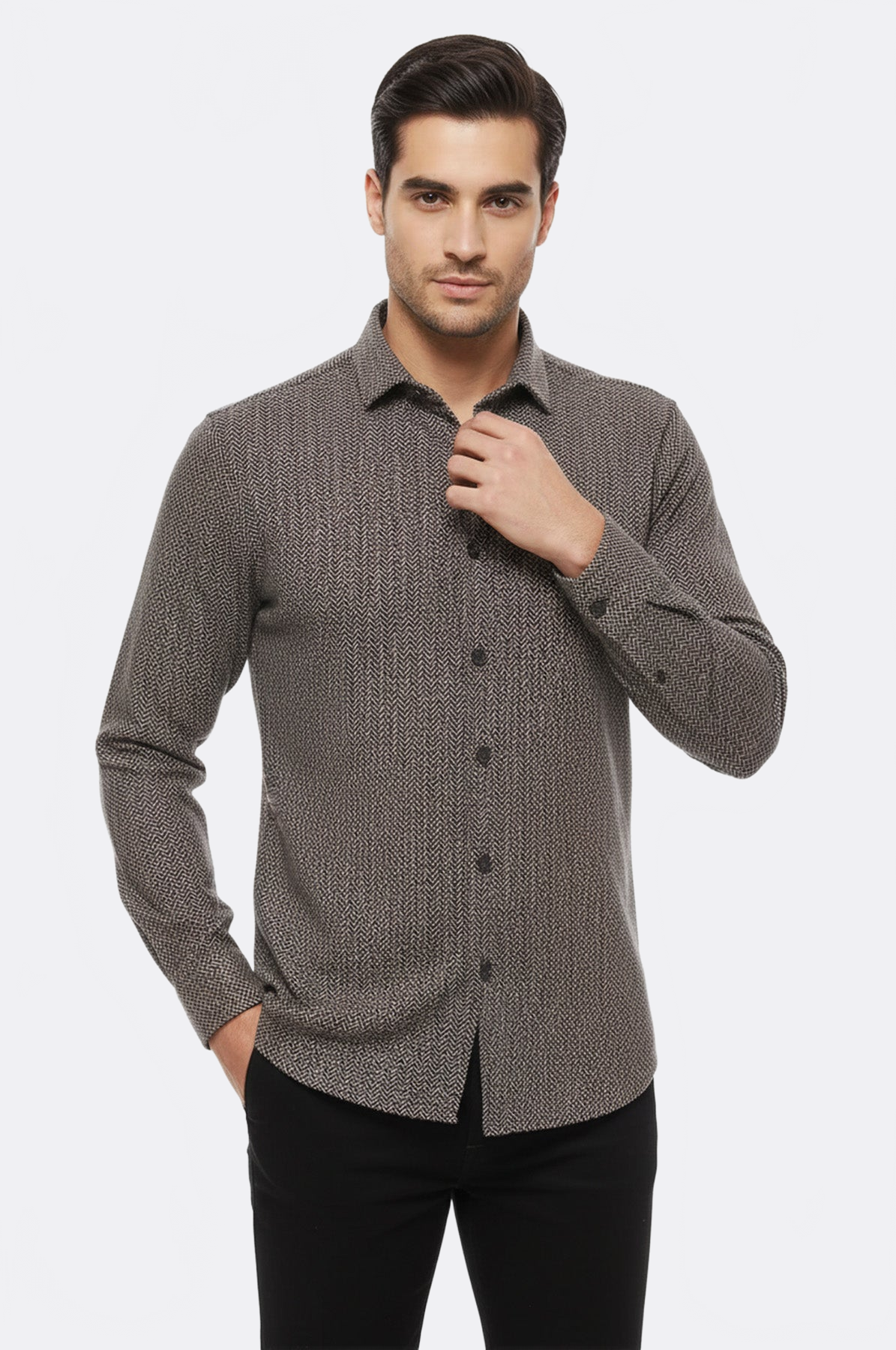 Brown Plaid Lumberjack Shirt - Wessi