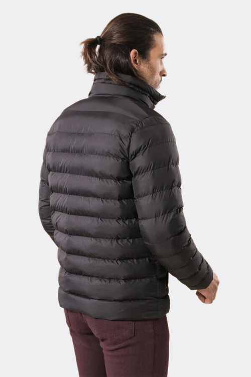Black Short Men Down Jacket | Wessi