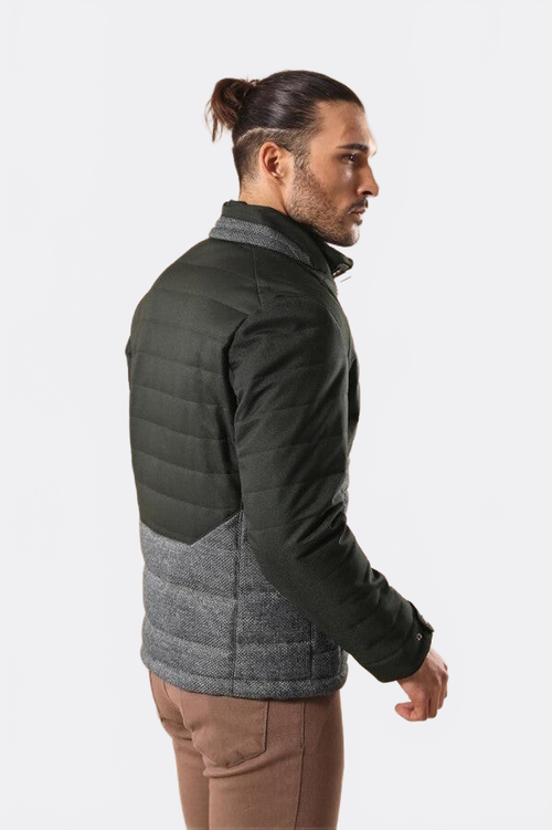 Green Down Coat - Wessi
