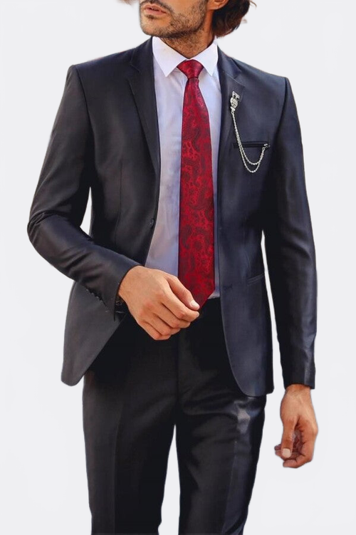 2-Piece Black Tuxedo | Wessi
