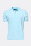 Sky Blue Polo Collar T-shirt - Wessi