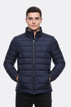 Navy Short Men Down Jacket | Wessi