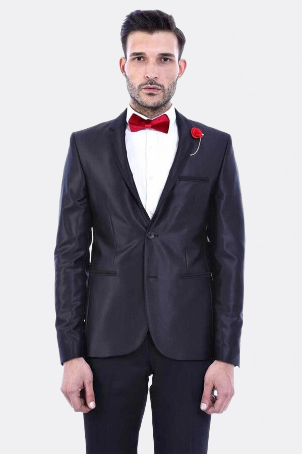 2-Piece Black Tuxedo | Wessi