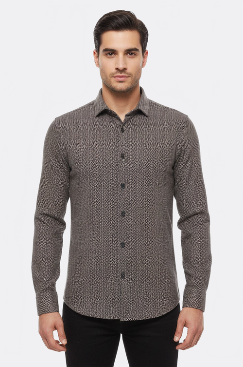Brown Plaid Lumberjack Shirt - Wessi