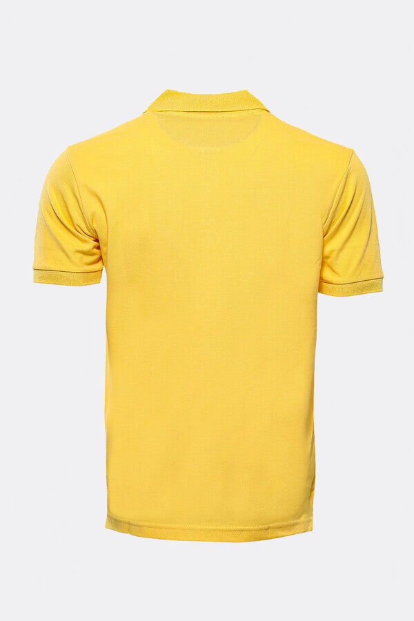 Oxford Yellow Polo Collar T-shirt - Wessi