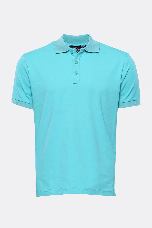 Green Polo Collar T-shirt - Wessi