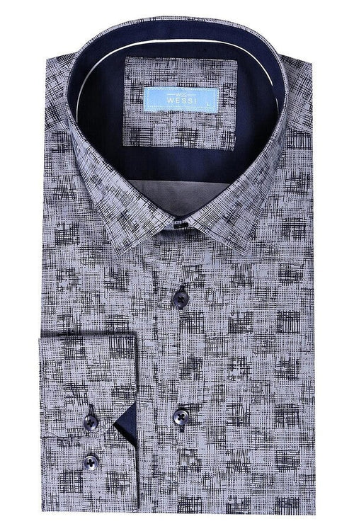 Patterned Long Sleeve Shirt | Wessi