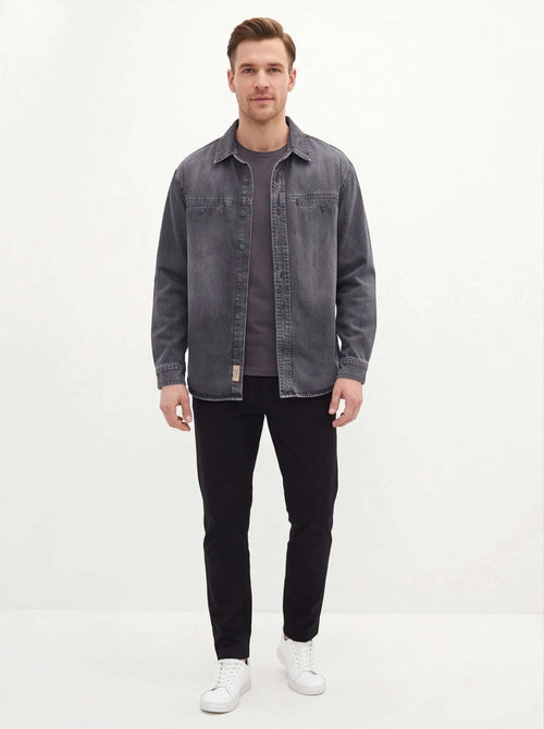Vintage Heavy-Wash Denim Jacket for Men Koala Sydney 