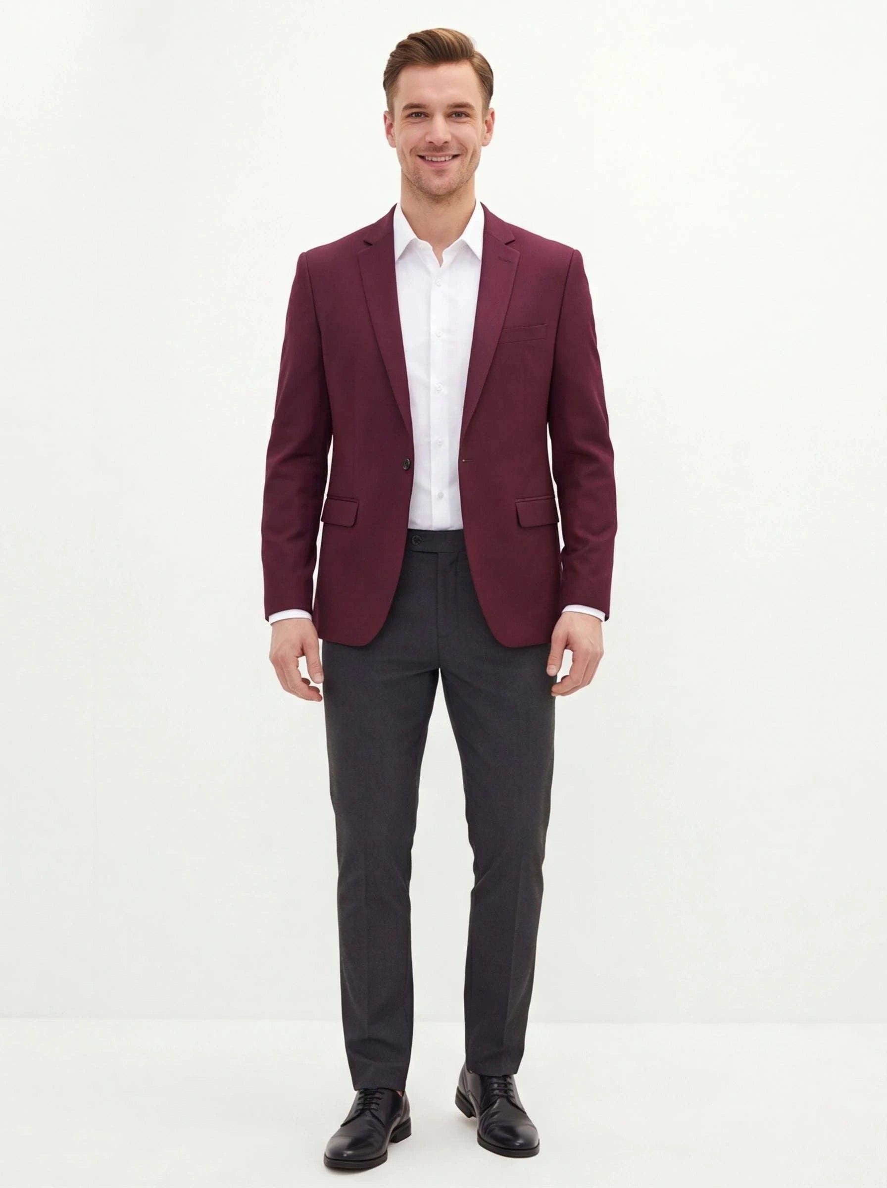 Men’s Trendy Slim Fit Business Blazer Koala Sydney 
