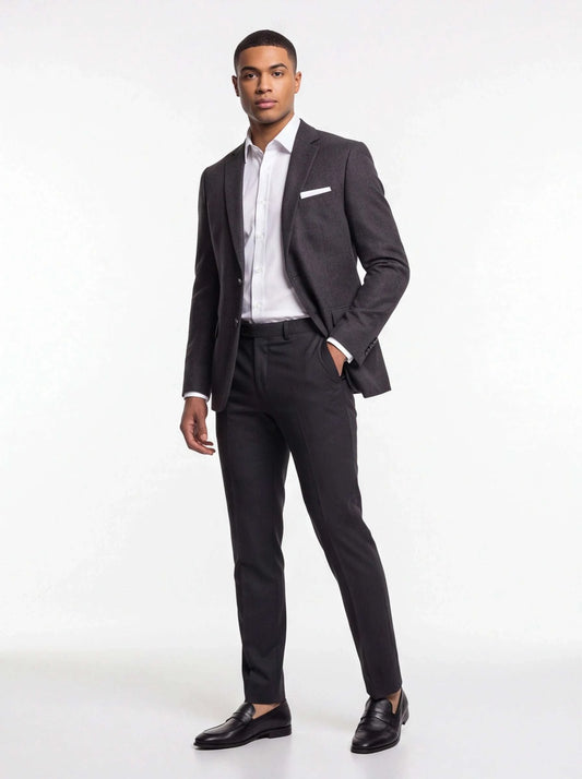 Men's Wool Blazer Single Breasted Slim Fit Suit Jacket Koala Sydney 